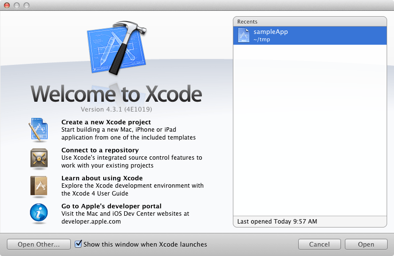 How to create a mac app in xcode version